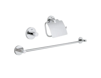 Grohe Essentials - Sada doplňků do koupelny 3 v 1, chrom 40775001