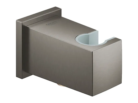Grohe Euphoria Cube - Nástěnné kolínko s držákem, kartáčovaný Hard Graphite 26370AL0