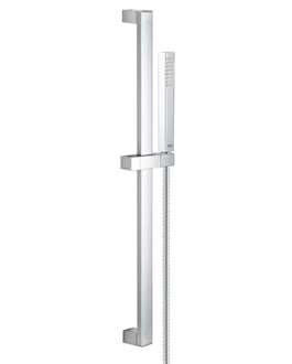 Grohe Euphoria Cube+ - Set sprchové hlavice, 1jet, tyče 60 cm a hadice, chrom 27891000