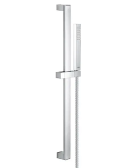 Grohe Euphoria Cube+ - Set sprchové hlavice, 1jet, tyče 60 cm a hadice, chrom 27891000