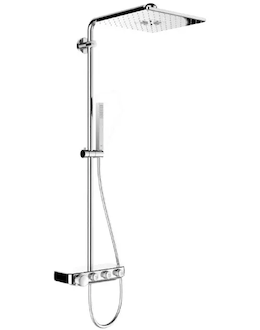 Grohe Euphoria SmartControl - Sprchový set Cube 310 Duo s termostatem, 2 proudy, měsíční bílá 26508LS0