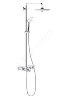Grohe Euphoria SmartControl - Sprchový set s vanovým termostatem, průměr 26 cm, 3 proudy, chrom 26608000