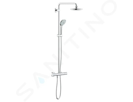 Grohe Euphoria - Sprchový set s termostatem, 18 cm, 3 proudy, chrom 27296001