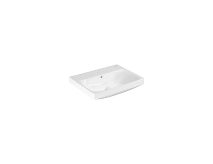 Grohe Euro Ceramic - Umyvadlo 60x47 cm, s přepadem, otvor pro baterii, alpská bílá 102415SH00