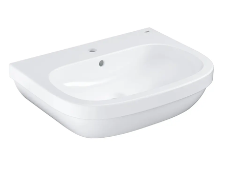 Grohe Euro Ceramic - Umyvadlo s přepadem, 65x52 cm, alpská bílá 39323000