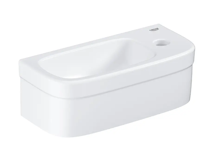 Grohe Euro Ceramic - Umývátko, 37x18 cm, alpská bílá 39327000