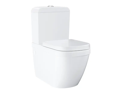 Grohe Euro Ceramic - WC kombi set s nádržkou a sedátkem softclose, rimless, alpská bílá 39462000