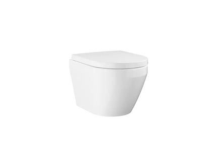 Grohe Euro Ceramic - Závěsné WC se sedátkem Softclose, Rimless, Triple Vortex, alpská bílá 102509SH00
