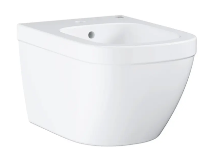 Grohe Euro Ceramic - Závěsný bidet s přepadem, alpská bílá 39208000
