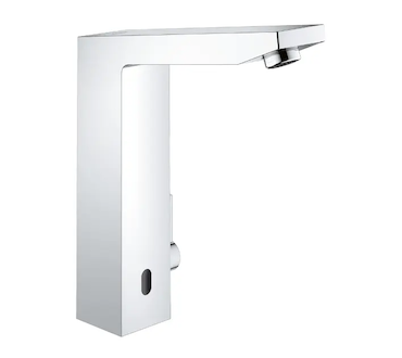 Grohe Eurocube E - Infračervená elektronická umyvadlová baterie se směšovačem, chrom 36441000