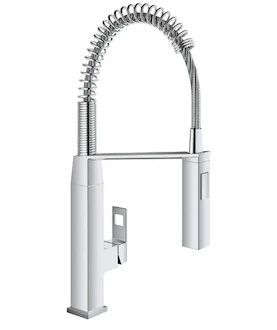 Grohe Eurocube - Páková dřezová baterie, chrom 31395000