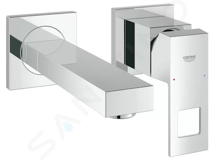 Grohe Eurocube - Umyvadlová 2-otvorová baterie, chrom 19895000