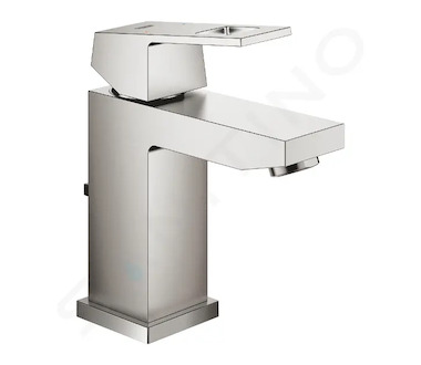 Grohe Eurocube - Umyvadlová baterie s výpustí, supersteel 23127DC0