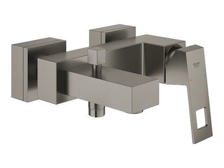 Grohe Eurocube - Vanová baterie, kartáčovaný Hard Graphite 23140AL0