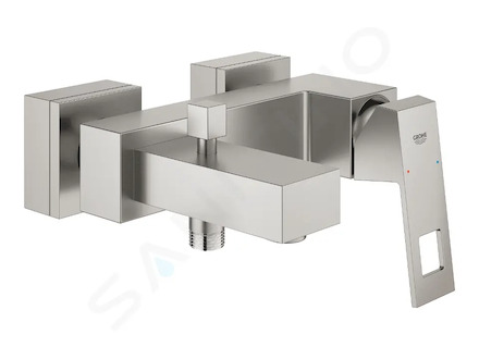 Grohe Eurocube - Vanová baterie, supersteel 23140DC0