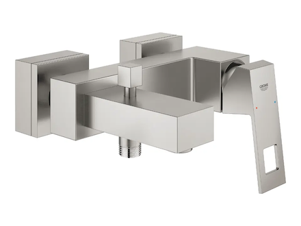 Grohe Eurocube - Vanová baterie, supersteel 23140DC0
