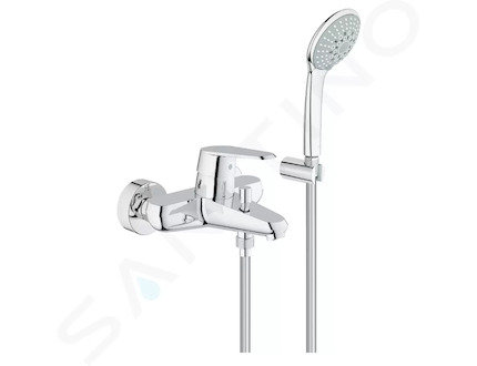 Grohe Eurodisc Cosmopolitan - Vanová baterie s příslušenstvím, chrom 33395002