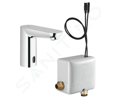 Grohe Euroeco Cosmopolitan E - Elektronická umyvadlová baterie, Powerbox, chrom 36384000