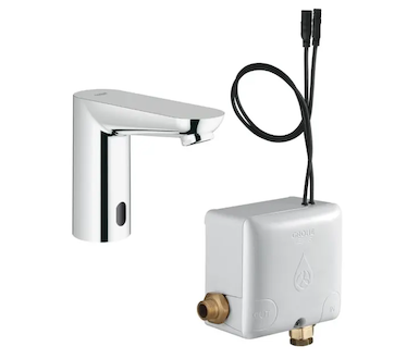 Grohe Euroeco Cosmopolitan E - Elektronická umyvadlová baterie, Powerbox, chrom 36384000