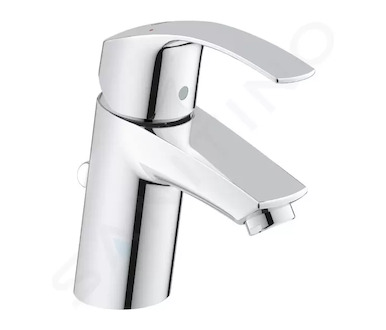 Grohe Eurosmart - Páková umyvadlová baterie S, s výpustí, chrom 33265002