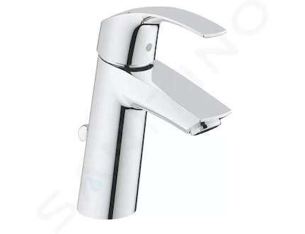 Grohe Eurosmart - Umyvadlová baterie s výpustí, chrom 23322001