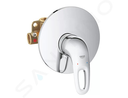 Grohe Eurostyle - Páková sprchová baterie pod omítku s tělesem, chrom 33635003