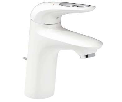 Grohe Eurostyle - Páková umyvadlová baterie S, měsíční bílá/chrom 33558LS3