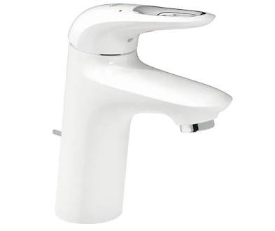 Grohe Eurostyle - Páková umyvadlová baterie S, měsíční bílá/chrom 33558LS3