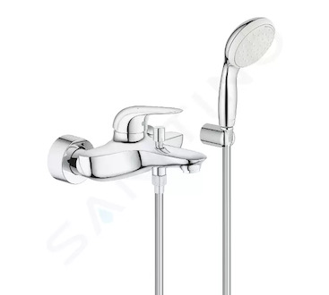 Grohe Eurostyle - Páková vanová baterie s příslušenstvím, chrom 2372930A