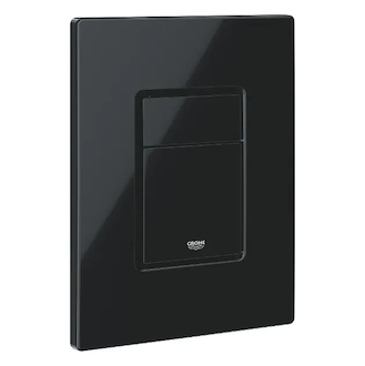 Grohe Even - Ovládací tlačítko splachování, lesklá černá 38966KV0