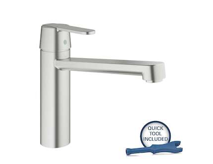 Grohe Get - Dřezová baterie, supersteel 30196DC0