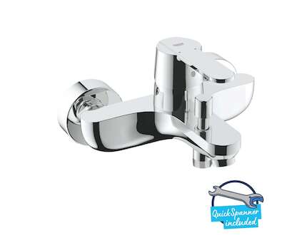 Grohe Get - Vanová nástěnná baterie, chrom 32887000