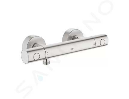 Grohe Grohtherm 1000 Cosmopolitan - Termostatická sprchová baterie M, supersteel 34065DC2