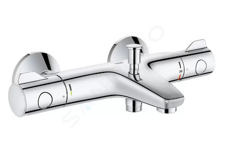 Grohe Grohtherm 800 - Termostatická vanová baterie, chrom 34567000