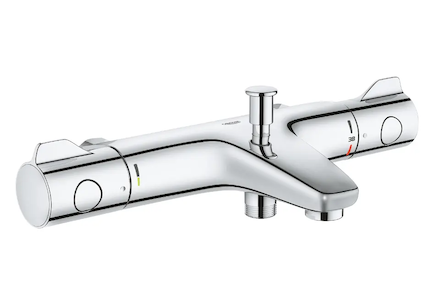 Grohe Grohtherm 800 - Termostatická vanová baterie, chrom 34754000