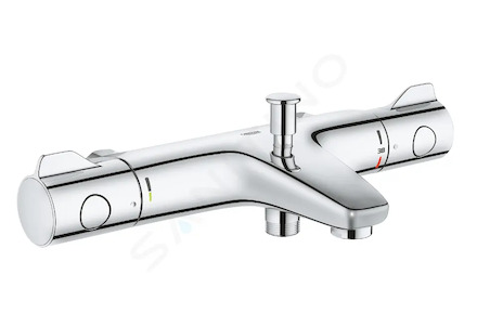 Grohe Grohtherm 800 - Termostatická vanová baterie, chrom 34756000