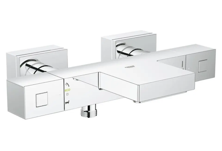 Grohe Grohtherm Cube - Termostatická vanová baterie, chrom 34497000