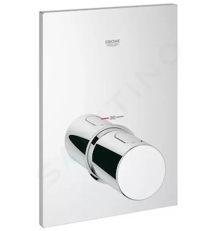 Grohe Grohtherm F - Termostatická centrální baterie pod omítku, chrom 27619000