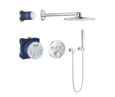 Grohe Grohtherm SmartControl Perfect - Sprchový set 310 s termostatem pod omítku, 2 proudy, chrom 34705000