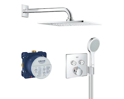 Grohe Grohtherm SmartControl - Sprchový set Perfect s podomítkovým termostatem, 2 proudy, chrom 34742000