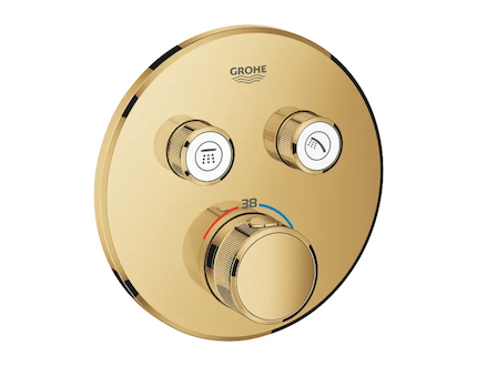 Grohe Grohtherm SmartControl - Termostatická sprchová baterie pod omítku, 2 ventily, Cool Sunrise 29119GL0
