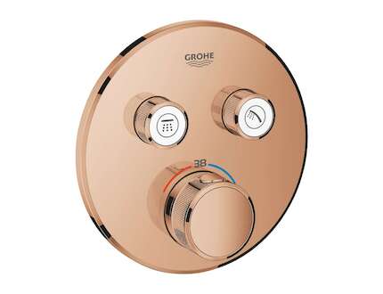 Grohe Grohtherm SmartControl - Termostatická sprchová baterie pod omítku, 2 ventily, Warm Sunset 29119DA0