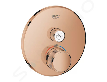 Grohe Grohtherm SmartControl - Termostatická sprchová baterie pod omítku s jedním ventilem, Warm Sunset 29118DA0