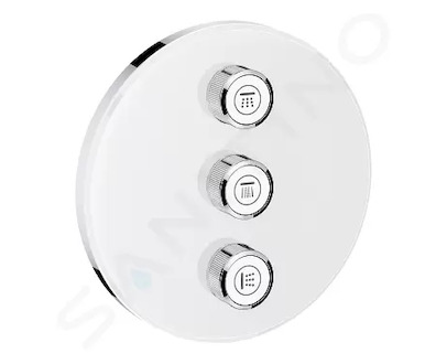 Grohe Grohtherm SmartControl - Ventil pod omítku pro 3 spotřebiče, měsíční bílá 29152LS0
