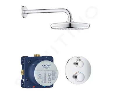 Grohe Grohtherm - Sprchový set Tempesta 210 s termostatem pod omítku, chrom 34726000