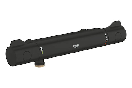 Grohe Grohtherm - Termostatická sprchová baterie, matná černá 1022072430
