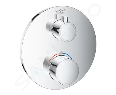 Grohe Grohtherm - Termostatická sprchová baterie pod omítku, chrom 24075000
