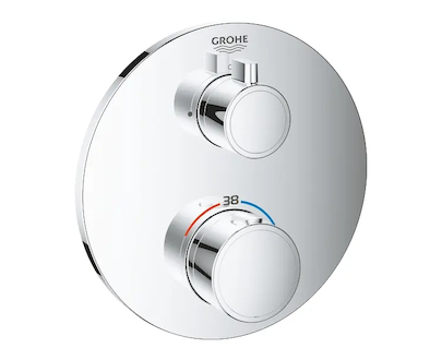 Grohe Grohtherm - Termostatická sprchová baterie pod omítku, chrom 24075000