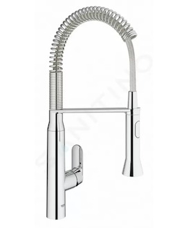 Grohe K7 - Dřezová baterie s flexibilním ramenem, chrom 31379000