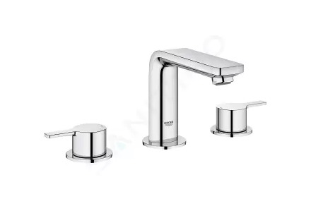 Grohe Lineare - Umyvadlová 3-otvorová baterie M, chrom 20304001